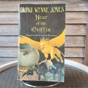 Derkholm Series Year of the Griffin by Diana Wynne Jones Trade Paperback Book